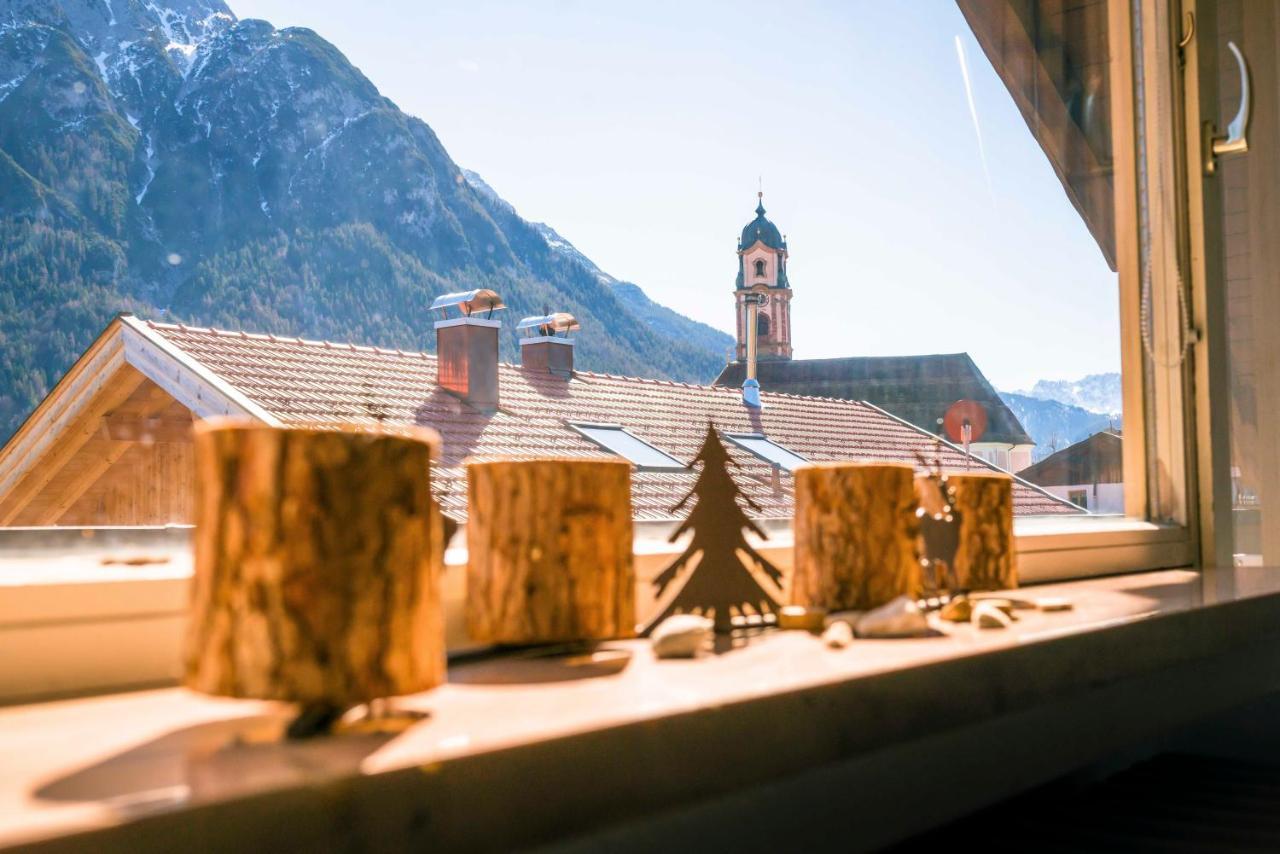 Ferienwohnung Pfennig Mittenwald Exterior foto